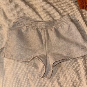 Aritzia Women's Heather Gray Pajama Shorts